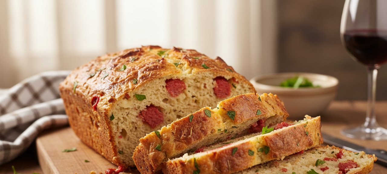 Pão de colher com calabresa: receita sem sovar macia - Imagem do artigo