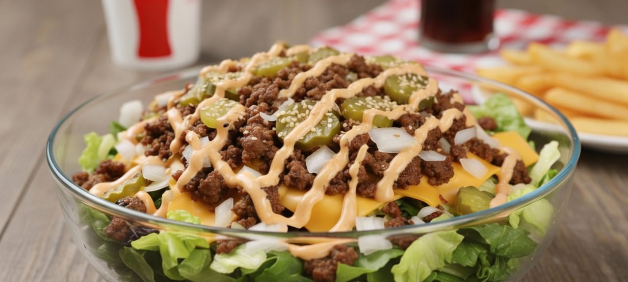 Salada Big Mac ganha versão leve e crocante - Imagem do artigo