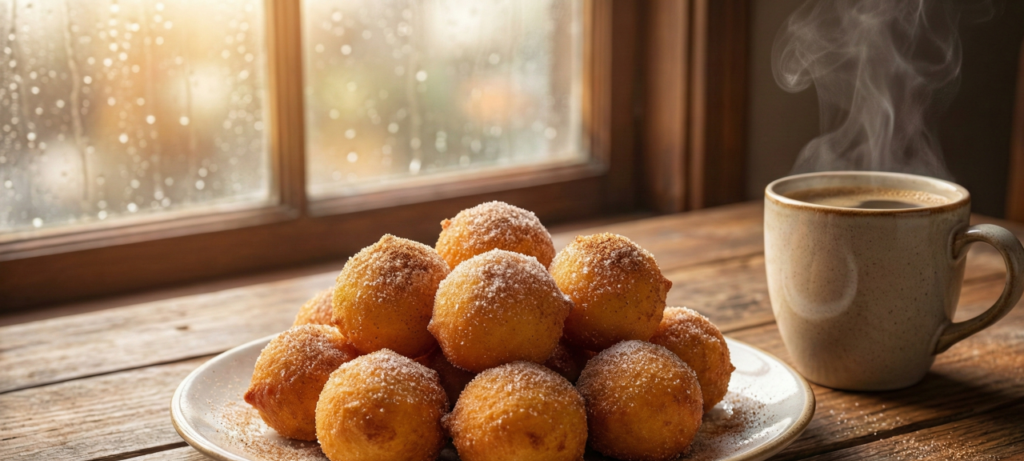 Bolinho de chuva: aprenda receita macia e crocante - Imagem do artigo
