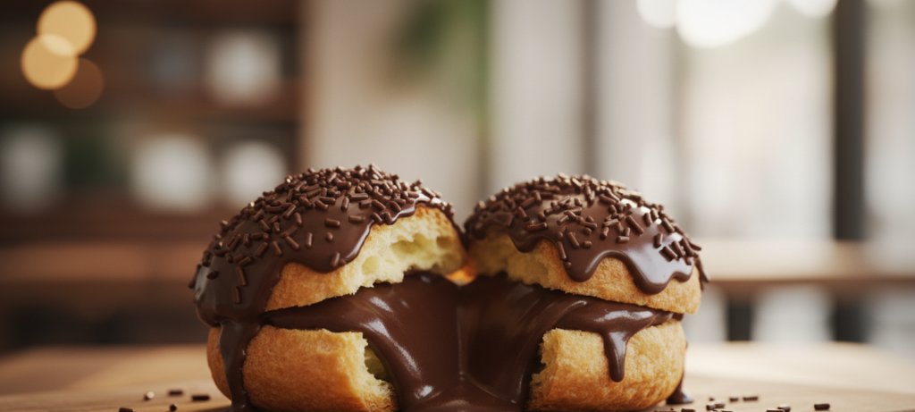 Bomba de brigadeiro: aprenda receita com massa choux - Imagem do artigo