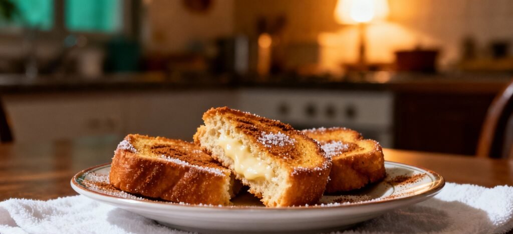 Rabanada recheada: aprenda receita fácil com doce de leite - Imagem do artigo