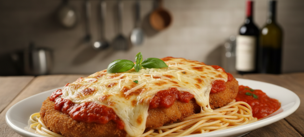 Bife à parmegiana: crocância e queijo em receita clássica - Imagem do artigo
