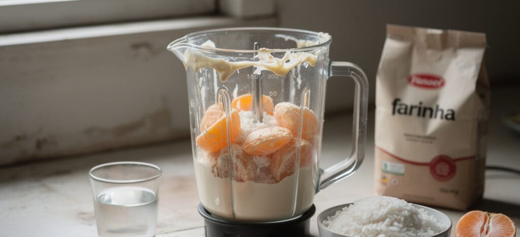 Pão de arroz com tangerina reaproveita sobras no liquidificador - Imagem do artigo