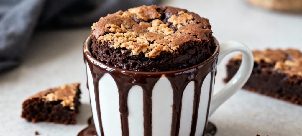 Brownie de caneca: sobremesa pronta em 1 minuto - Imagem do artigo