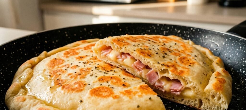 Torta de frigideira: lanche quentinho pronto em 15 min - Imagem do artigo