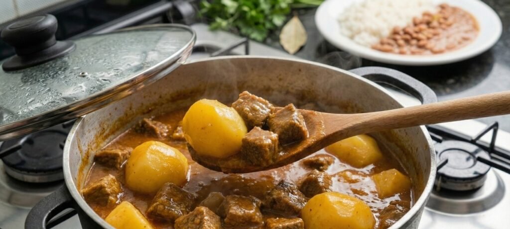 Picadinho com batata: carne macia em panela única - Imagem do artigo